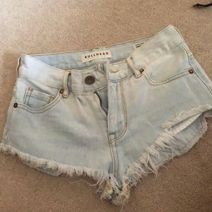 Pacsun high rise shorts